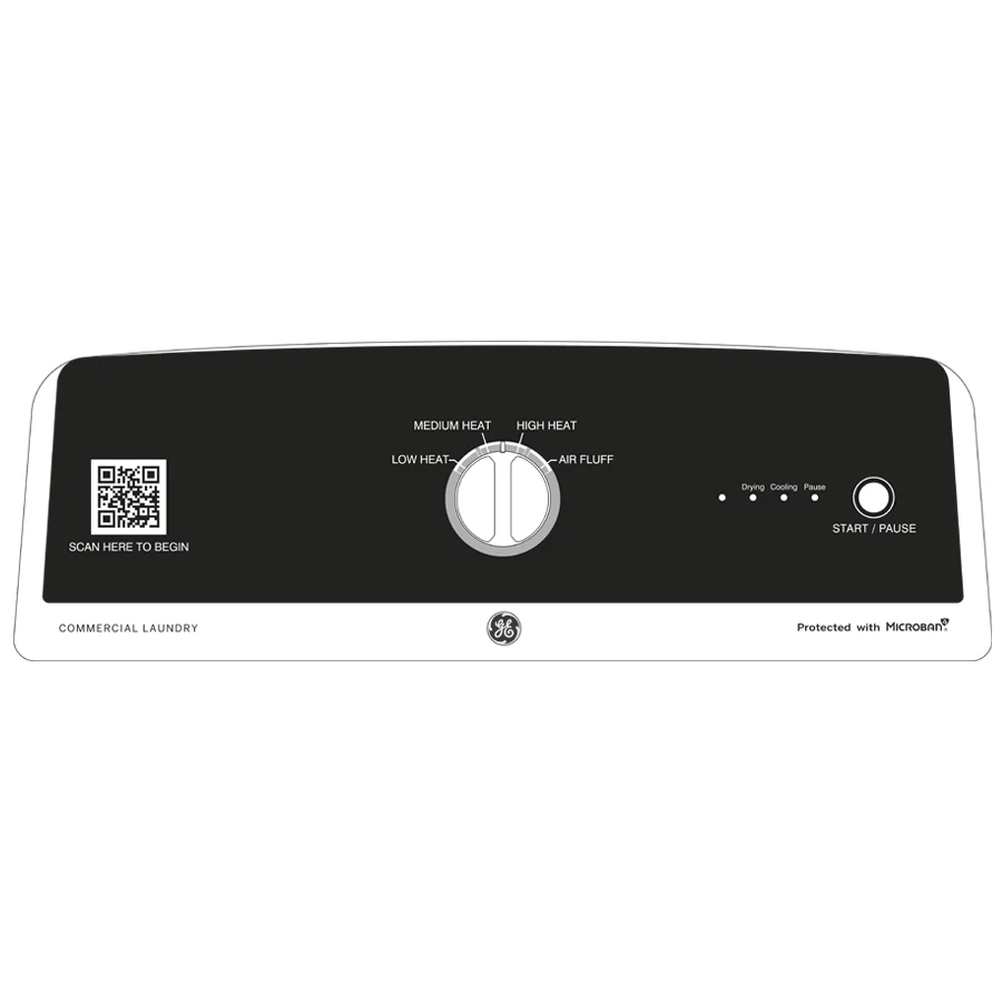 VTD52GASRWB GE® 7.4 cu. ft. Capacity aluminized alloy drum Commercial Gas Dryer with Sensor Dry, Built-In App Payment System SITE WIFI REQUIRED - Image 12