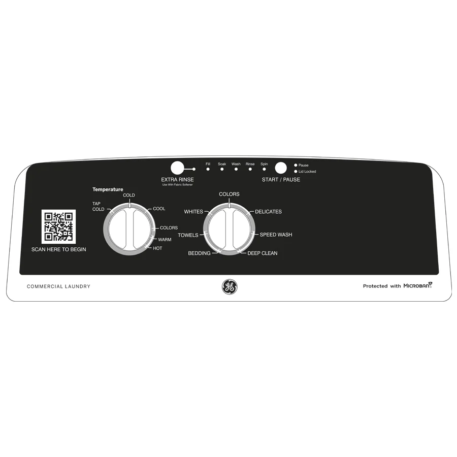 VTW525ASRWB GE® 4.2 cu. ft. Capacity Commercial Washer with Stainless Steel Basket, Built-In App Payment System SITE WIFI REQUIRED - Image 11