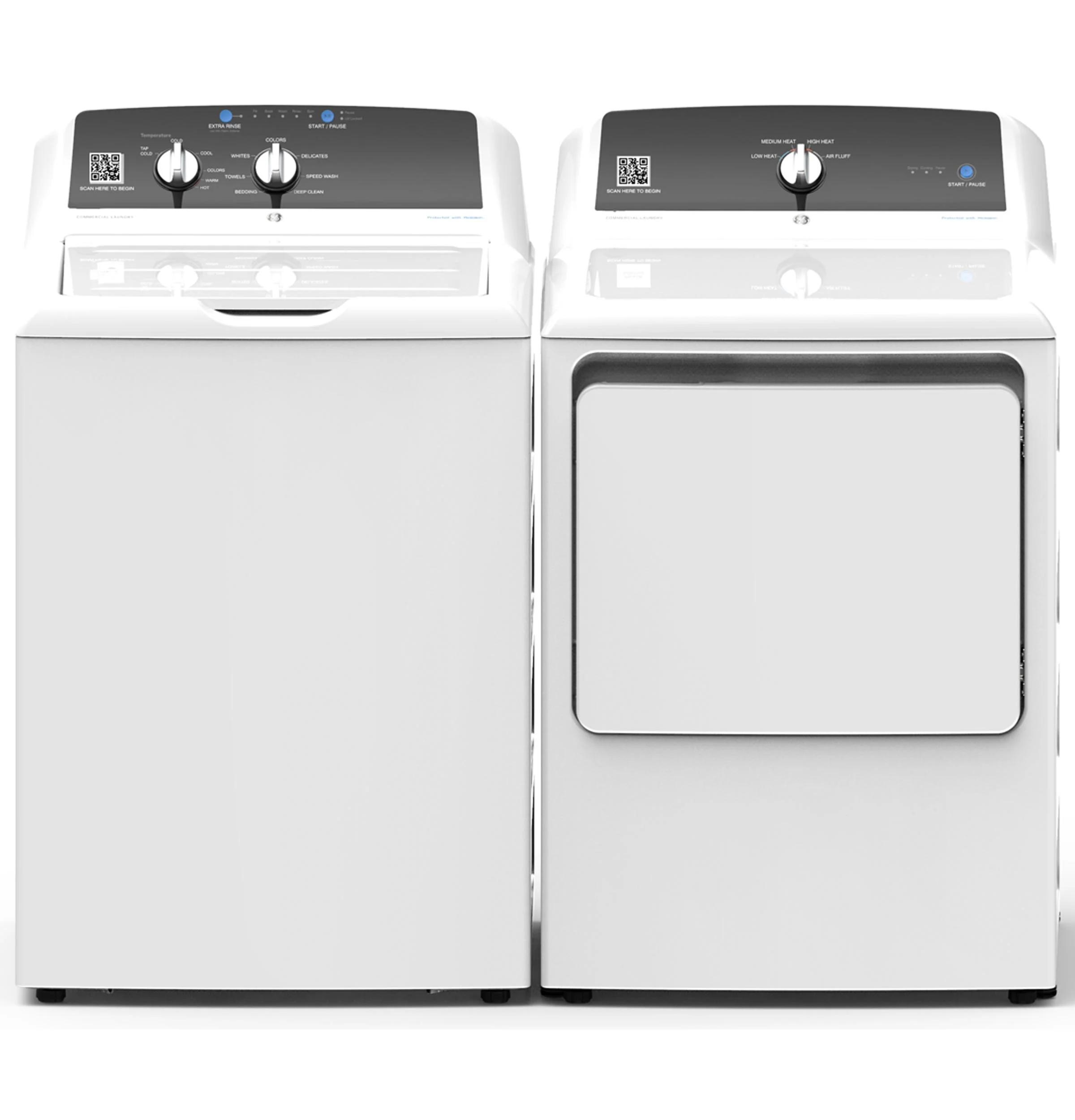 VTW525ASRWB GE® 4.2 cu. ft. Capacity Commercial Washer with Stainless Steel Basket, Built-In App Payment System SITE WIFI REQUIRED - Image 4