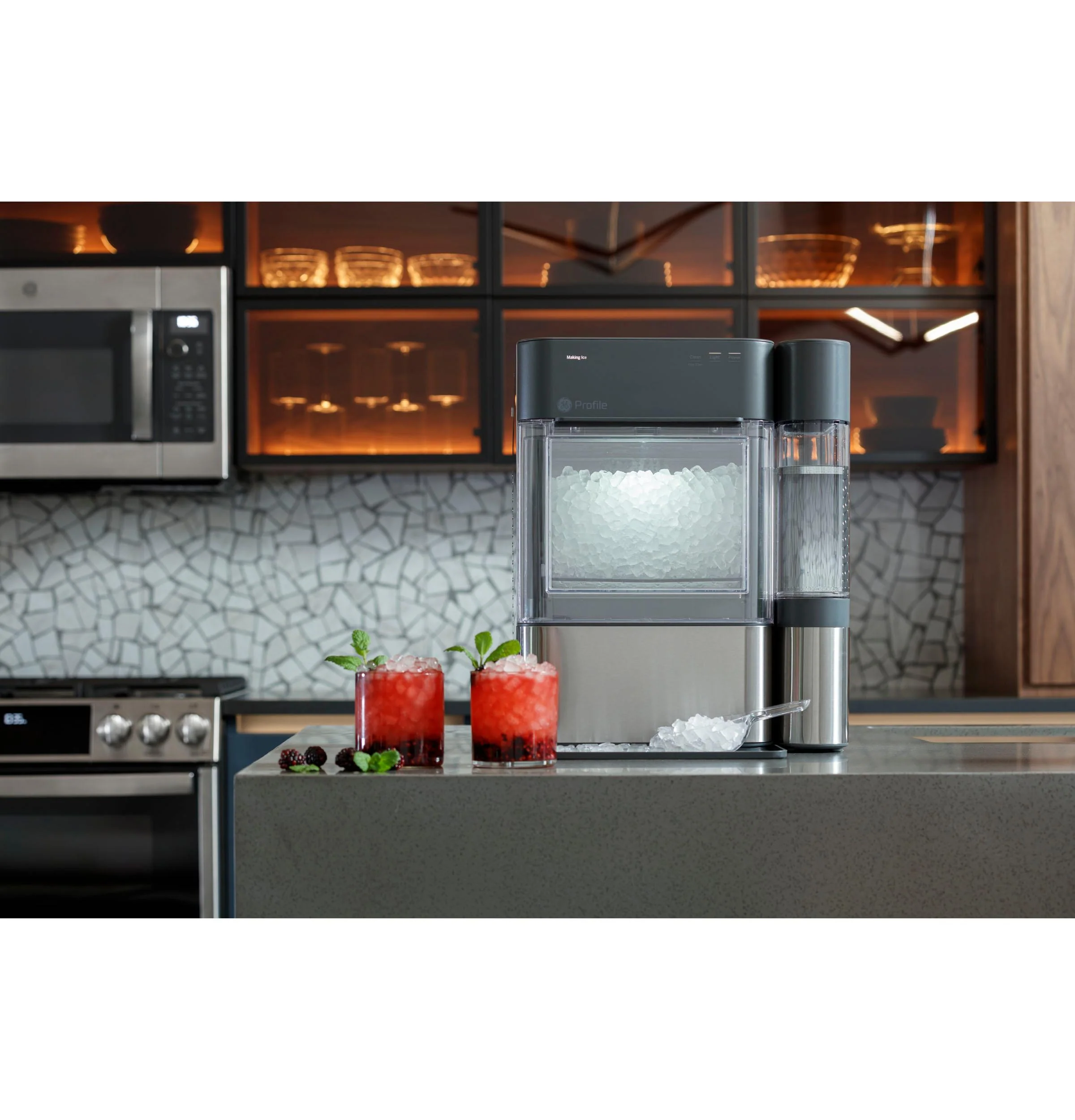 XPIO13SCSS GE Profile™ Opal™ 2.0 Nugget Ice Maker with Side Tank - Image 4