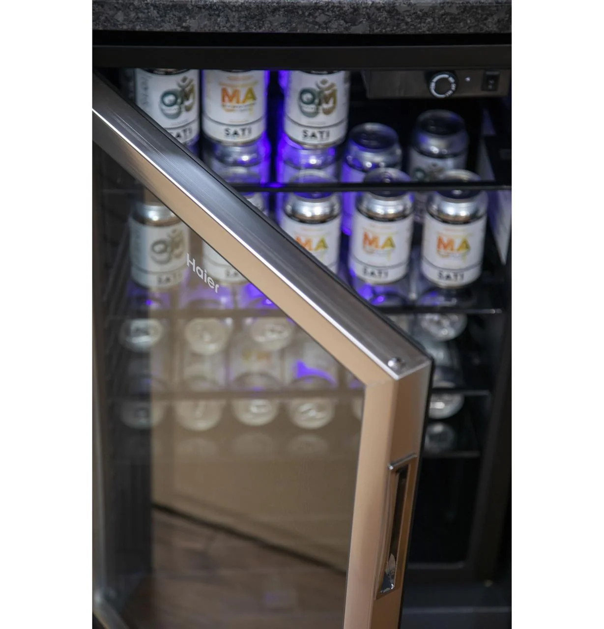 Haier HEBF100BXS 150-Can Beverage Center - Image 30