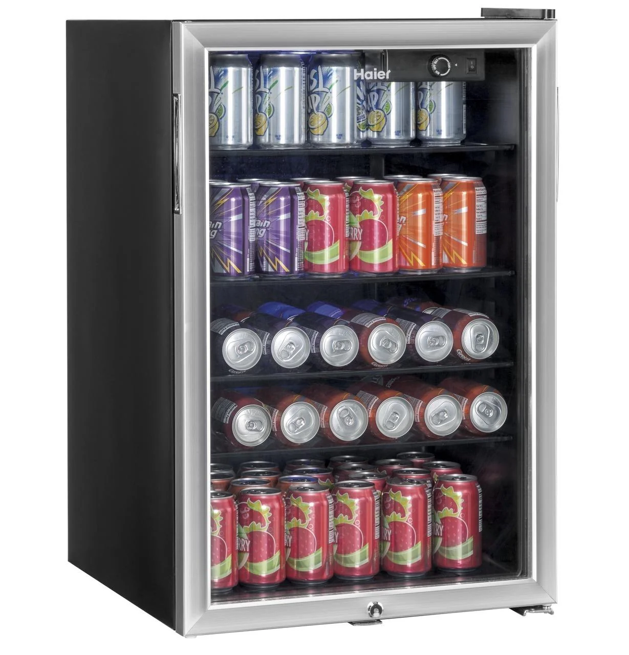 Haier HEBF100BXS 150-Can Beverage Center - Image 8
