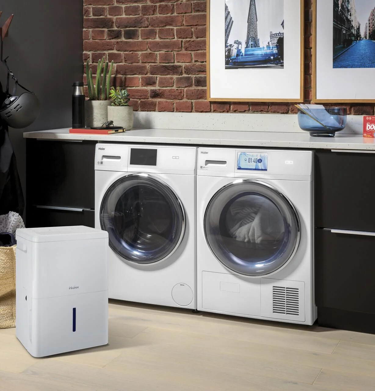 QDHR20LZ Haier 20 Pint ENERGY STAR® Portable Dehumidifier with Smart Dry for Damp Spaces - Image 14