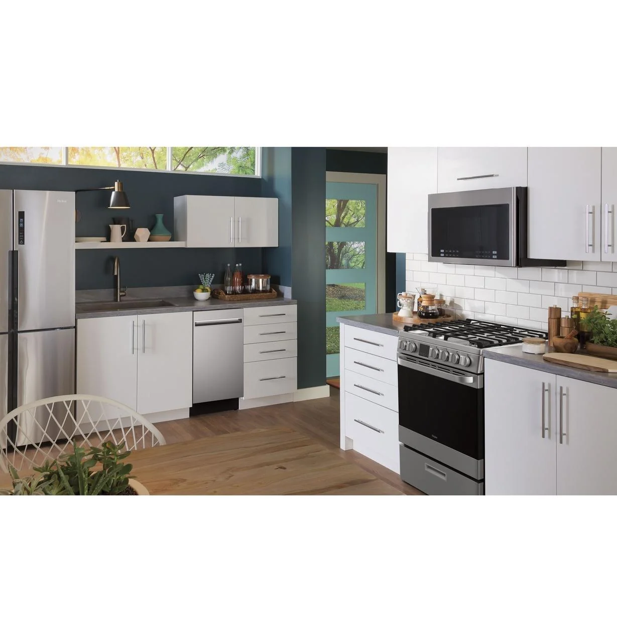 QDT125SSLSS Haier ENERGY STAR® 18" Stainless Steel Interior Dishwasher with Sanitize Cycle - Image 12