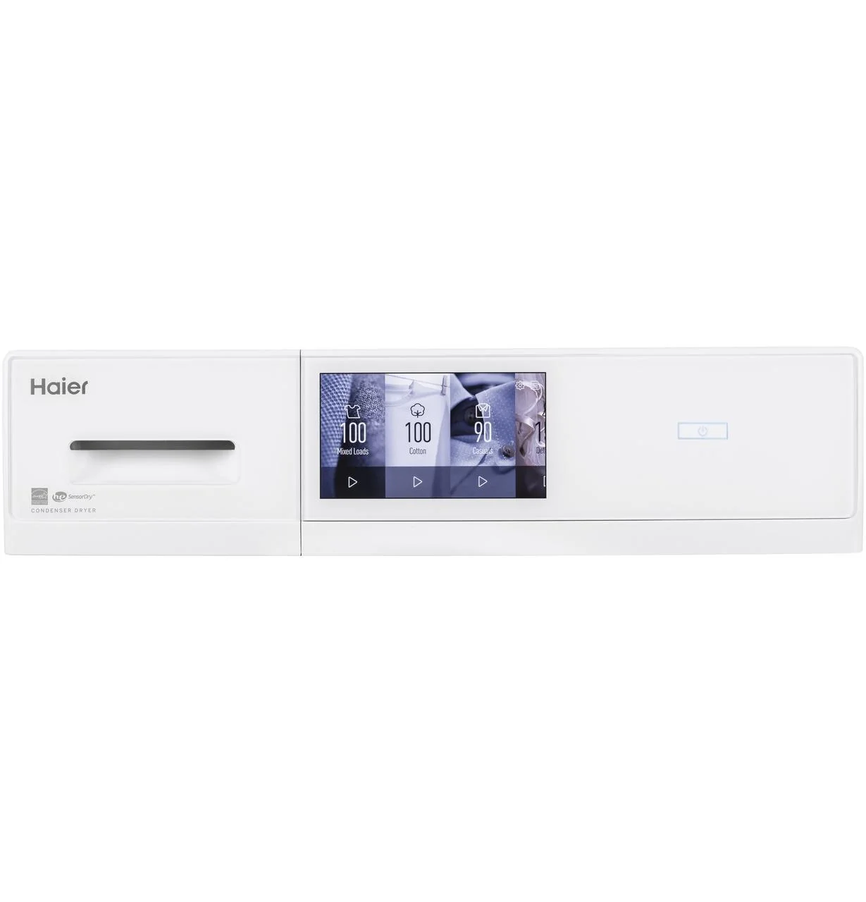 4.1 cu.ft. Capacity Smart 24" Ventless Condenser Frontload Electric Dryer with Stainless Steel Basket - Image 7