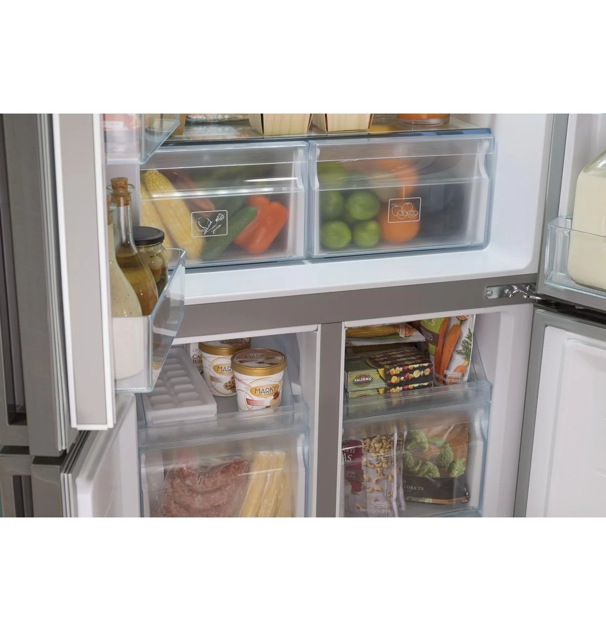 QHE16HYPFS Haier ENERGY STAR® 16.8 Cu. Ft. Quad Door Refrigerator - Image 57