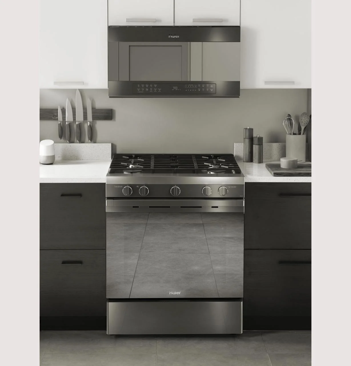 Haier QVM7167BNTS 30" 1.6 Cu. Ft. Smart Over-the-Range Microwave Oven - Image 10