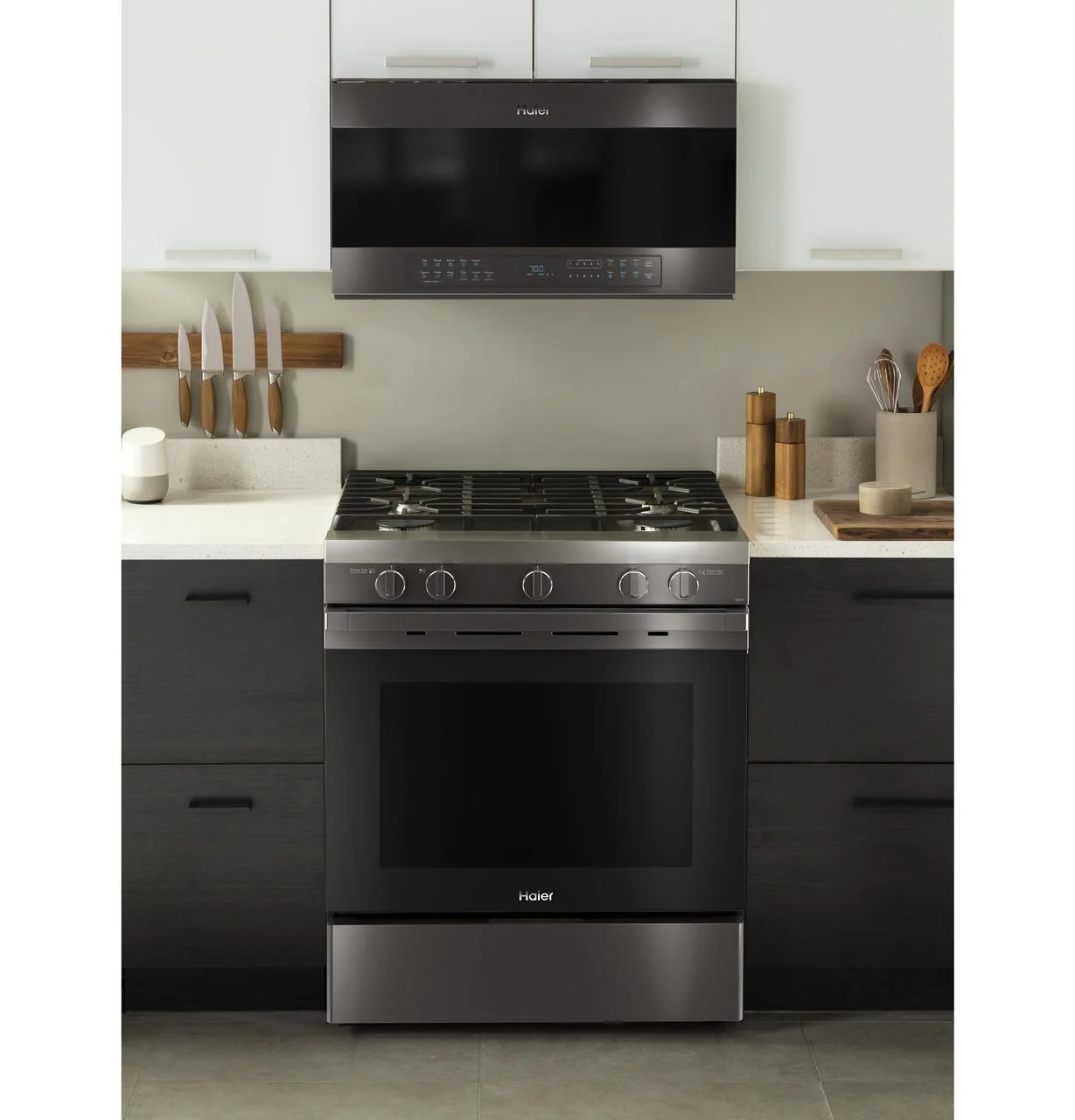 Haier QVM7167BNTS 30" 1.6 Cu. Ft. Smart Over-the-Range Microwave Oven - Image 5
