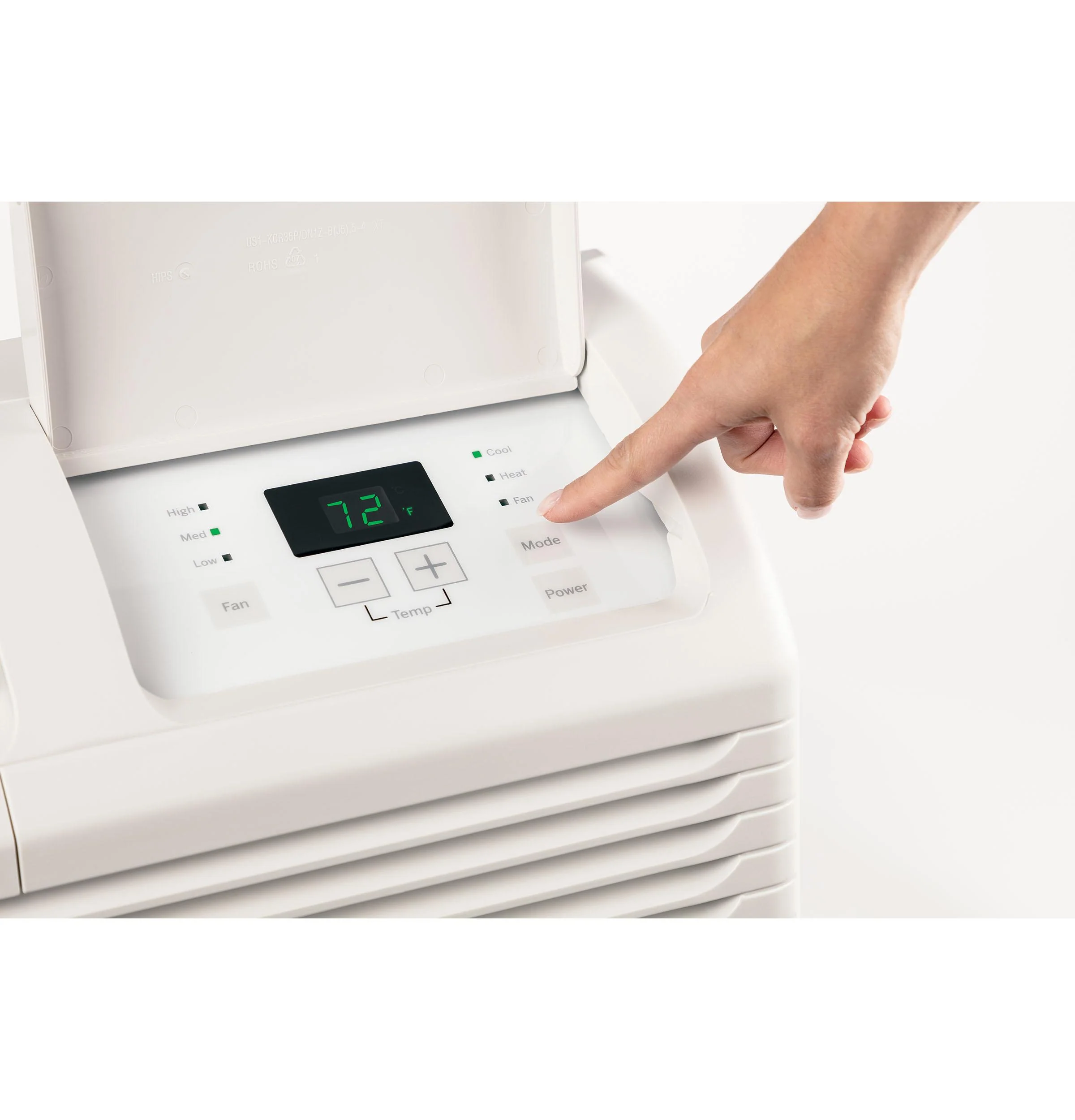 AH11H09D3B Hotpoint® PTAC Heat Pump Unit with Electric Heat Backup 9,000 BTU, 20 amps, 230/208 Volt - Image 5