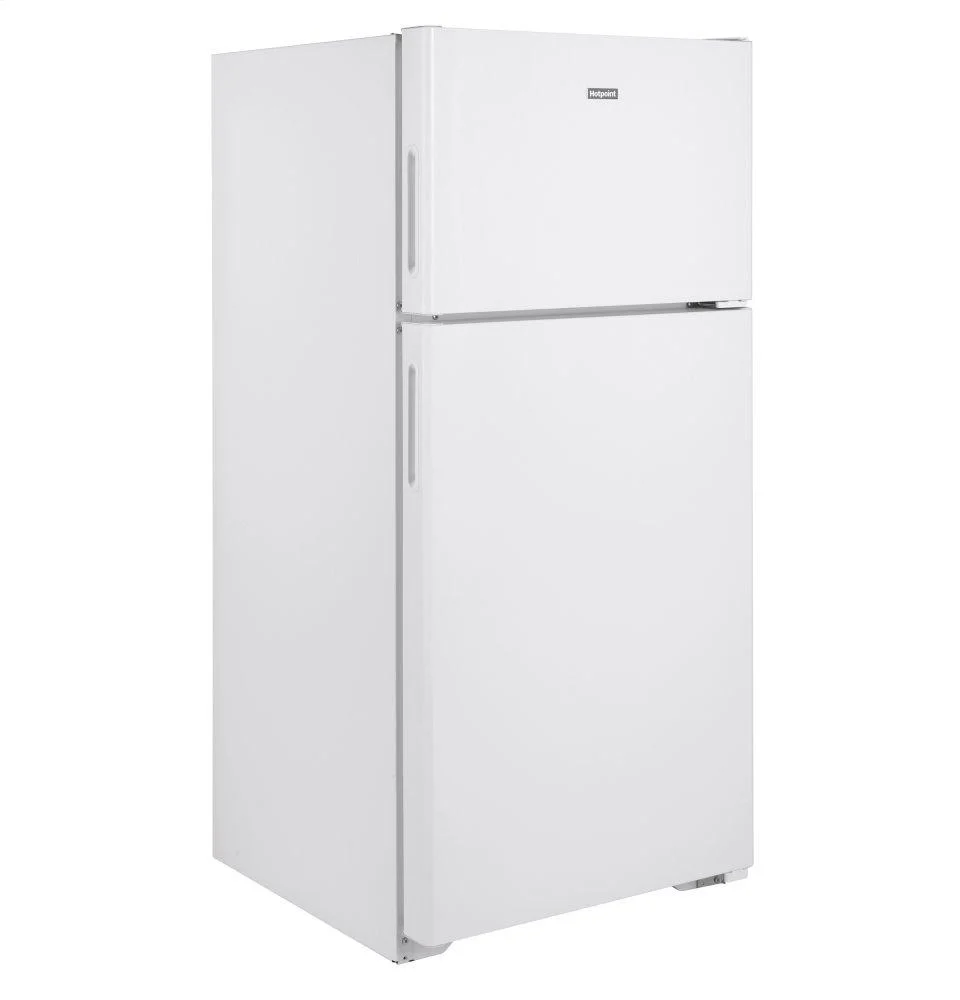 HPE16BTNRWW Hotpoint® ENERGY STAR® 15.6 Cu. Ft. Recessed Handle Top-Freezer Refrigerator - Image 4