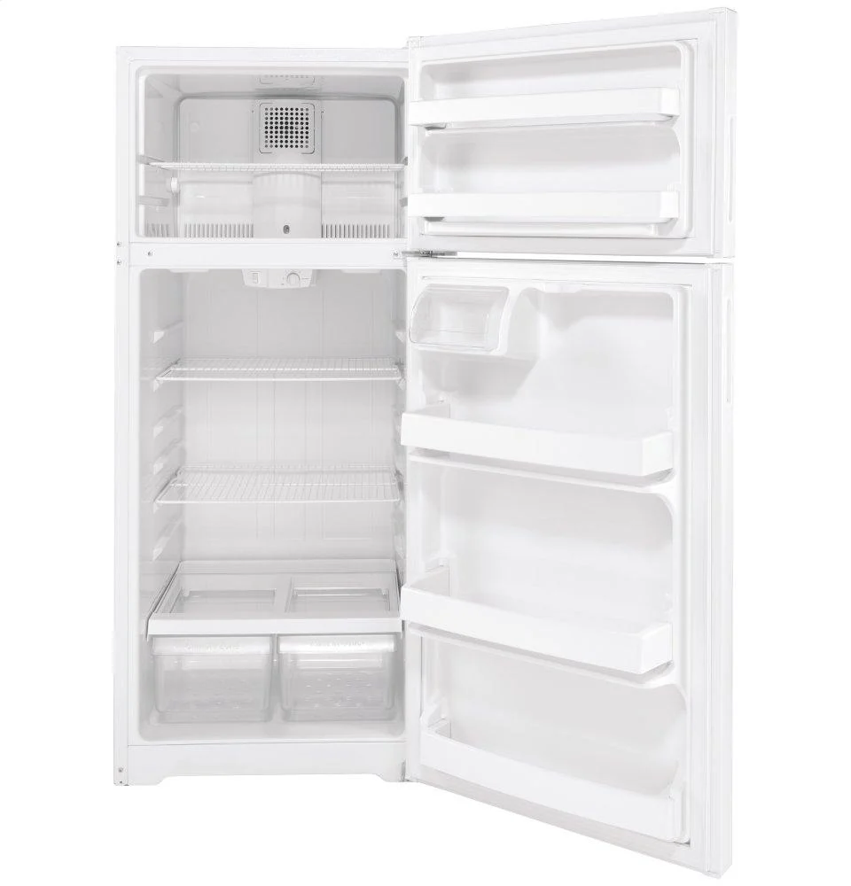 HPS18BTNRWW Hotpoint® 17.5 Cu. Ft. Recessed Handle Top-Freezer Refrigerator - Image 4