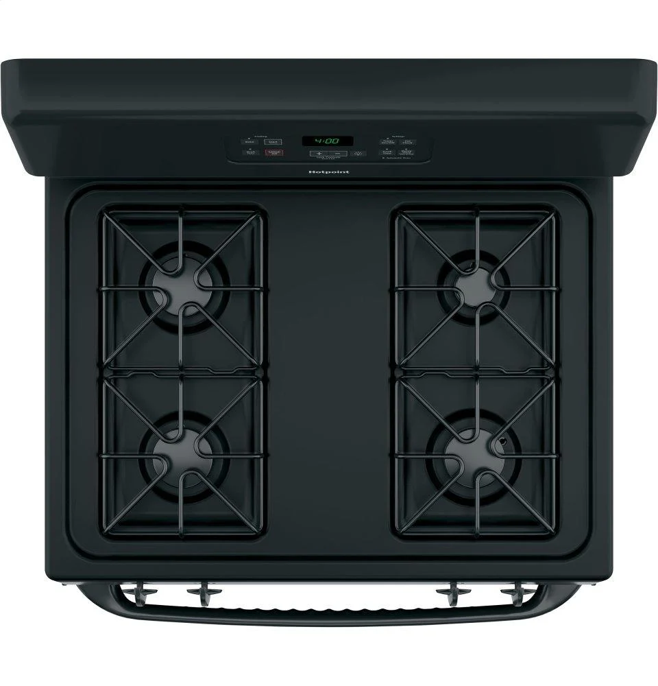 RGBS400DMBB Hotpoint® 30" Free-Standing Standard Clean Gas Range - Image 3