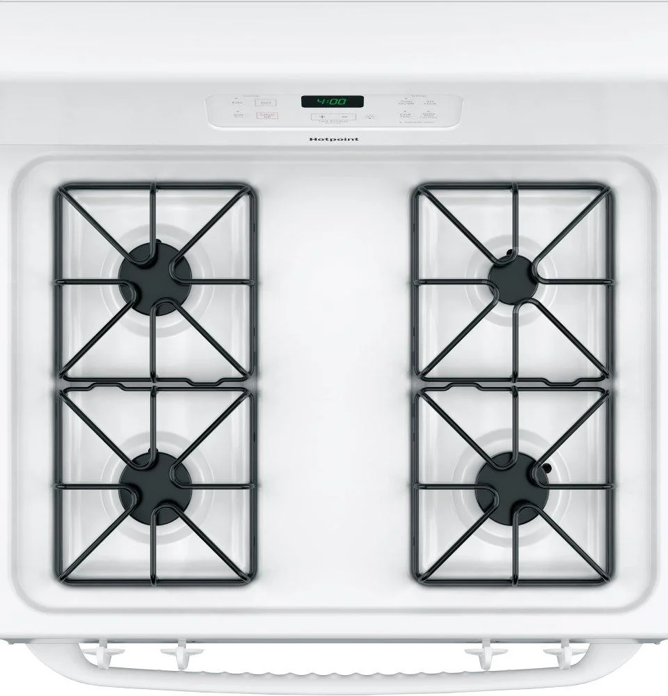 RGBS400DMWW Hotpoint® 30" Free-Standing Standard Clean Gas Range - Image 3