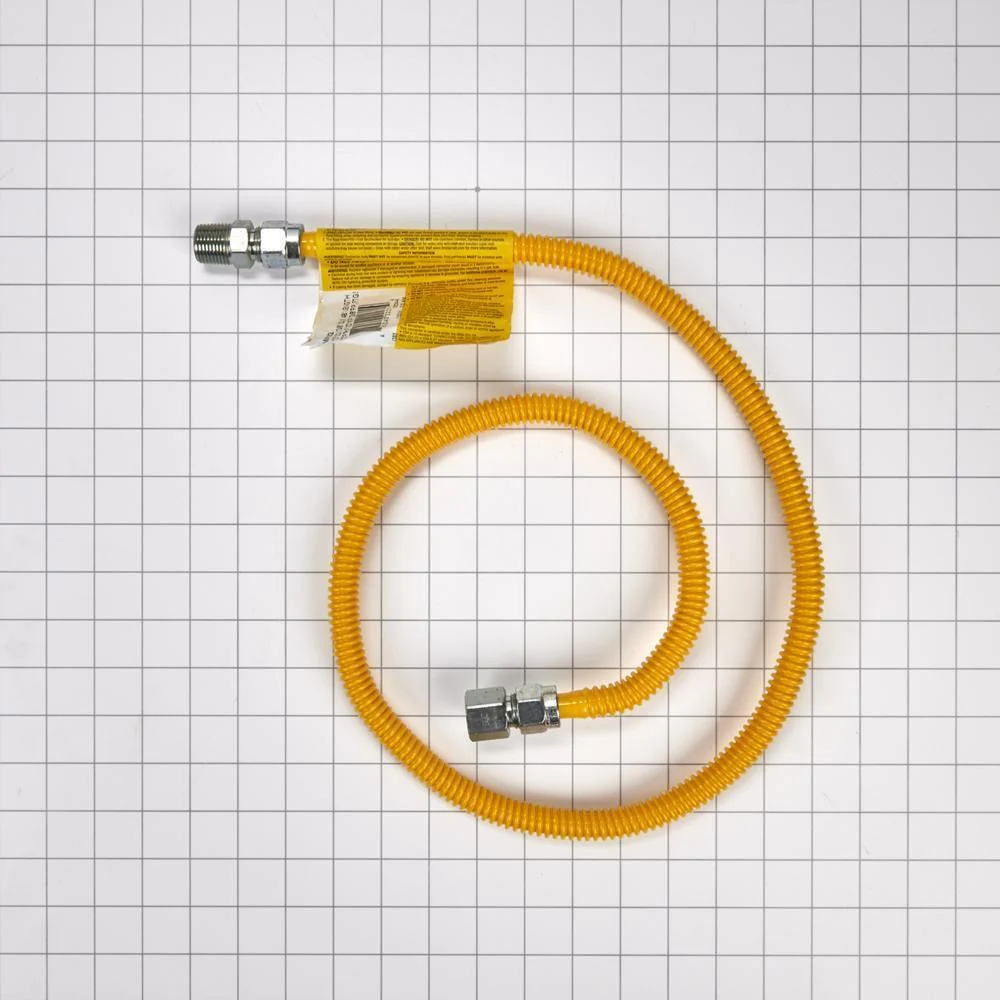Kitchenaid 20313248A Gas Dryer Connector with 1/2" MIP x 1/2" FIP connector of 1/2" OD and 3/8" ID - Image 3