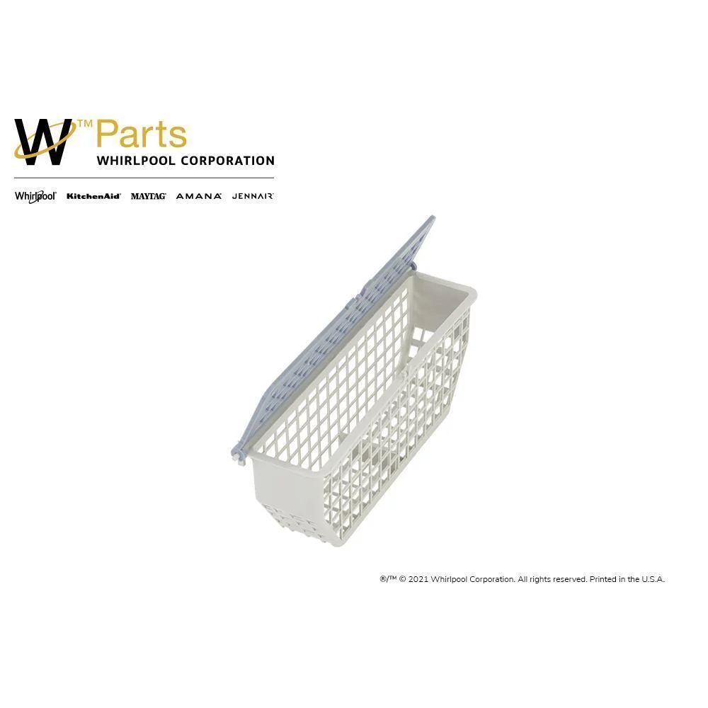 Kitchenaid 3370993RB Dishwasher Small Item Basket (9-IN L x 2 1/2-IN W x 3 3/4-IN H) - Image 5