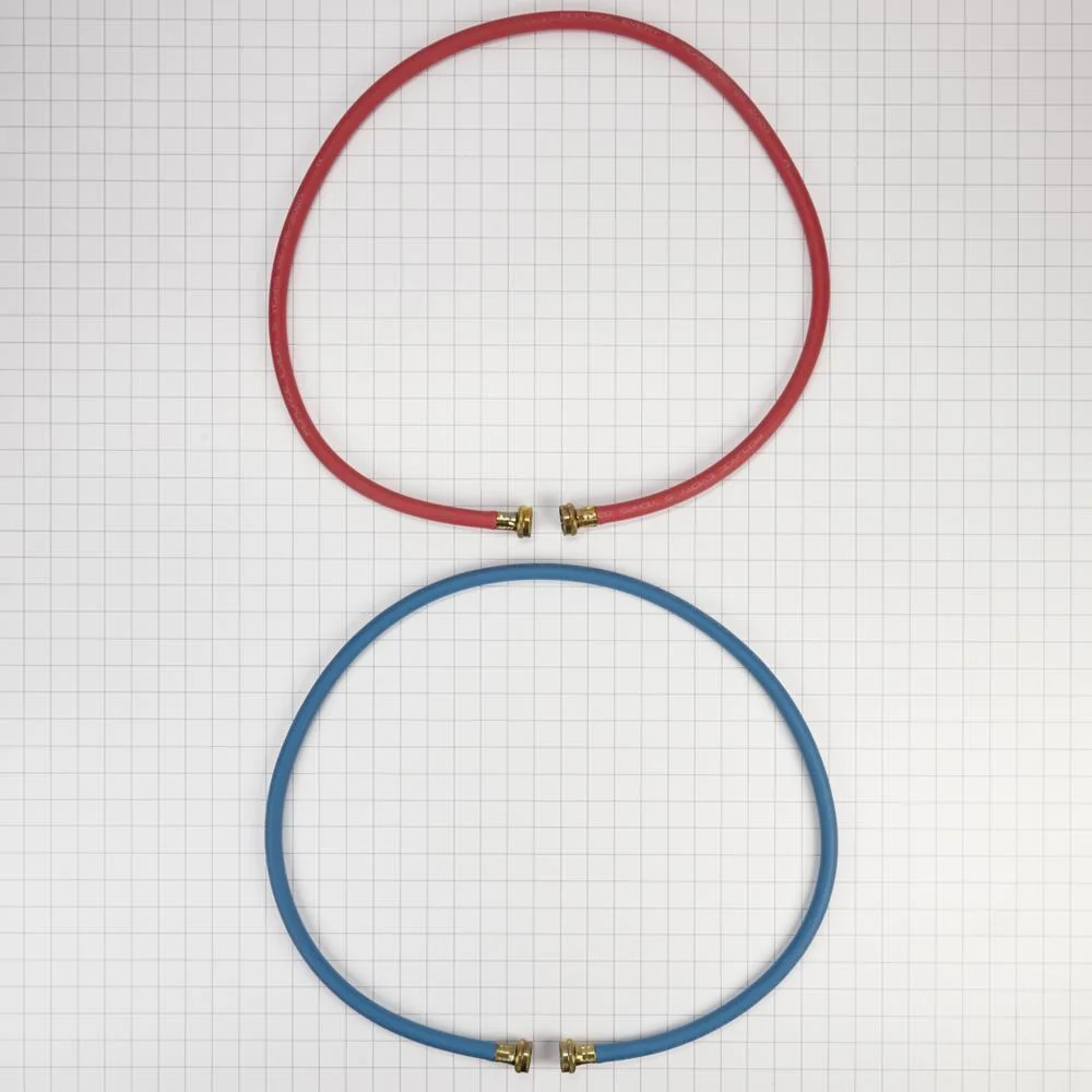 Kitchenaid 8212545RP 5' Rubber washer fill hoses rated 1000 PSI with 2 female connections and built-in O-Rings - 2 pack - Image 9