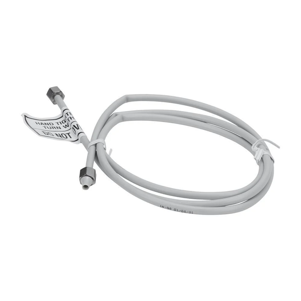 Kitchenaid 8212547RP Refrigerator Water Line Installation Kit, Gray, 5' flexible plastic hose with 1/4" fitting ends