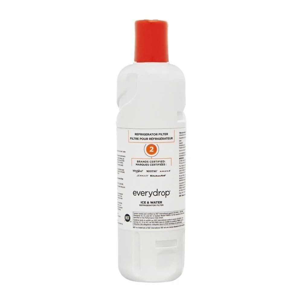 Kitchenaid EDR2RXD1 everydrop® Refrigerator Ice & Water Filter 2 - EDR2RXD1 (Pack of 1) - Image 8