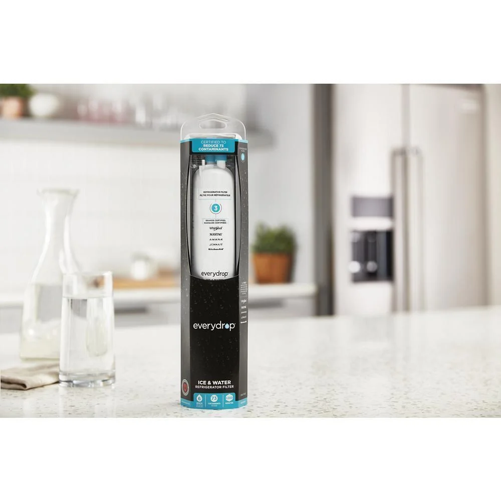 Kitchenaid EDR3RXD1 everydrop® Refrigerator Ice & Water Filter 3 - EDR3RXD1 (Pack of 1) - Image 3
