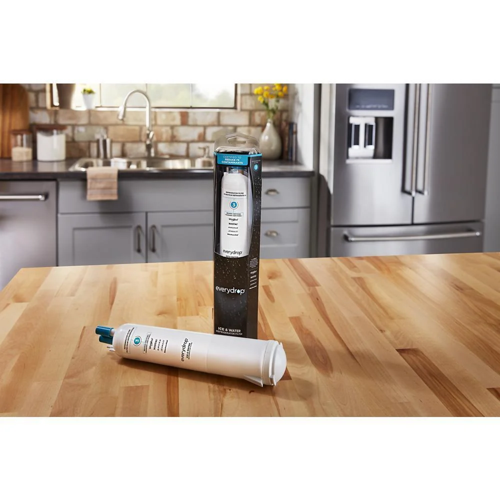 Kitchenaid EDR3RXD1 everydrop® Refrigerator Ice & Water Filter 3 - EDR3RXD1 (Pack of 1) - Image 4