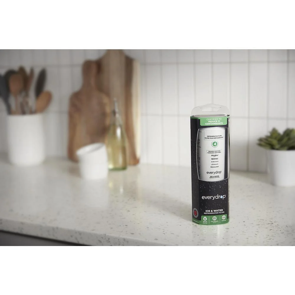 Kitchenaid EDR4RXD1 everydrop® Refrigerator Ice & Water Filter 4 - EDR4RXD1 (Pack of 1) - Image 4