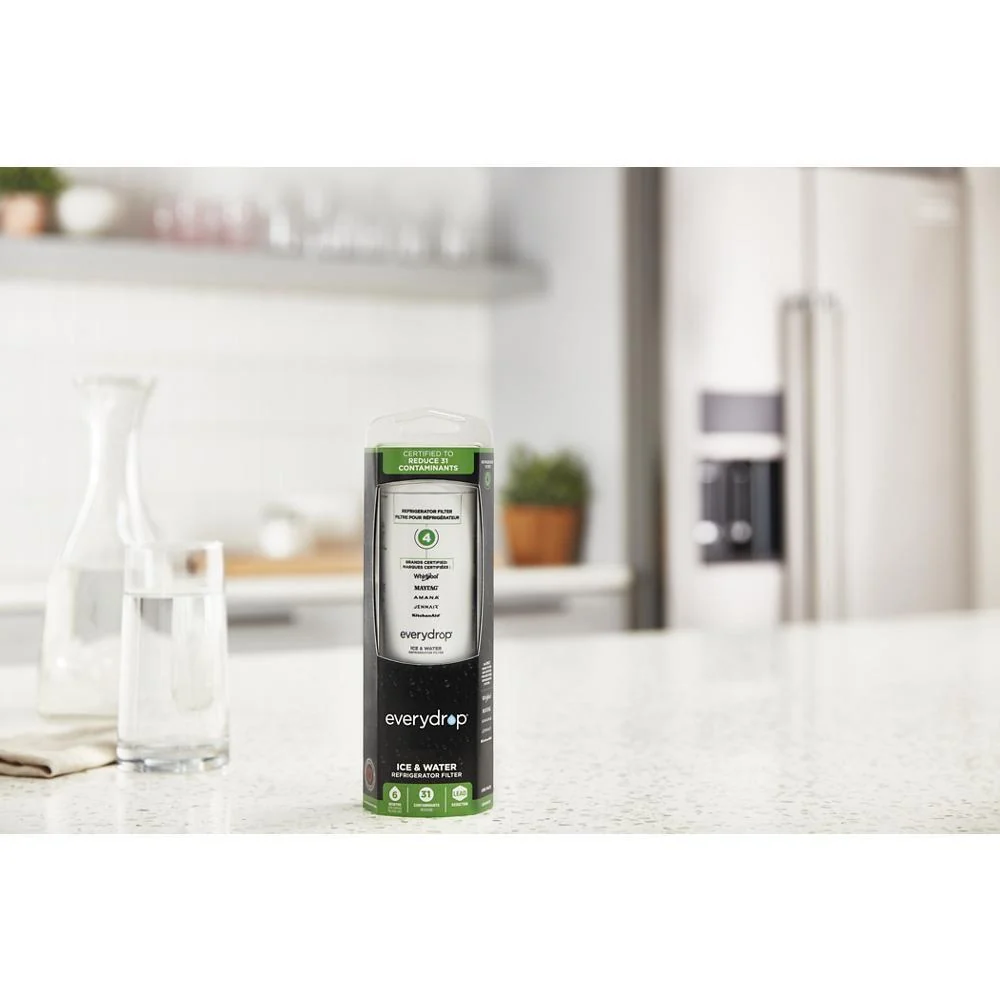 Kitchenaid EDR4RXD1 everydrop® Refrigerator Ice & Water Filter 4 - EDR4RXD1 (Pack of 1) - Image 5