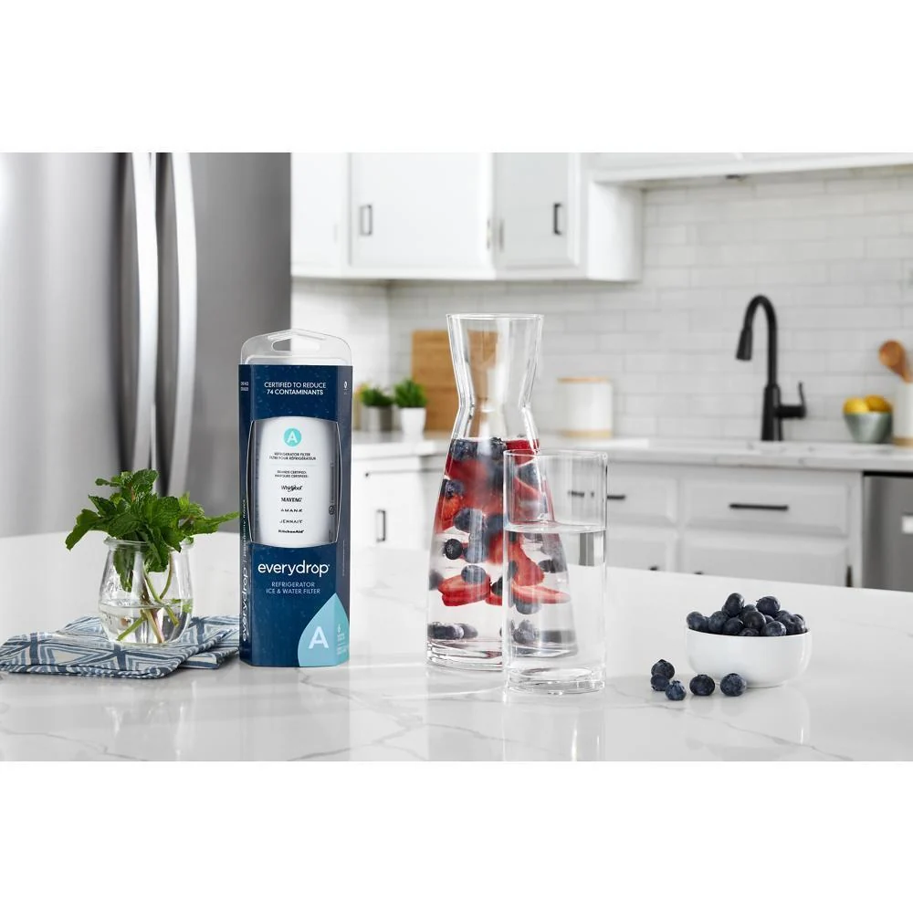 Kitchenaid EDR4RXD1 everydrop® Refrigerator Ice & Water Filter 4 - EDR4RXD1 (Pack of 1) - Image 6