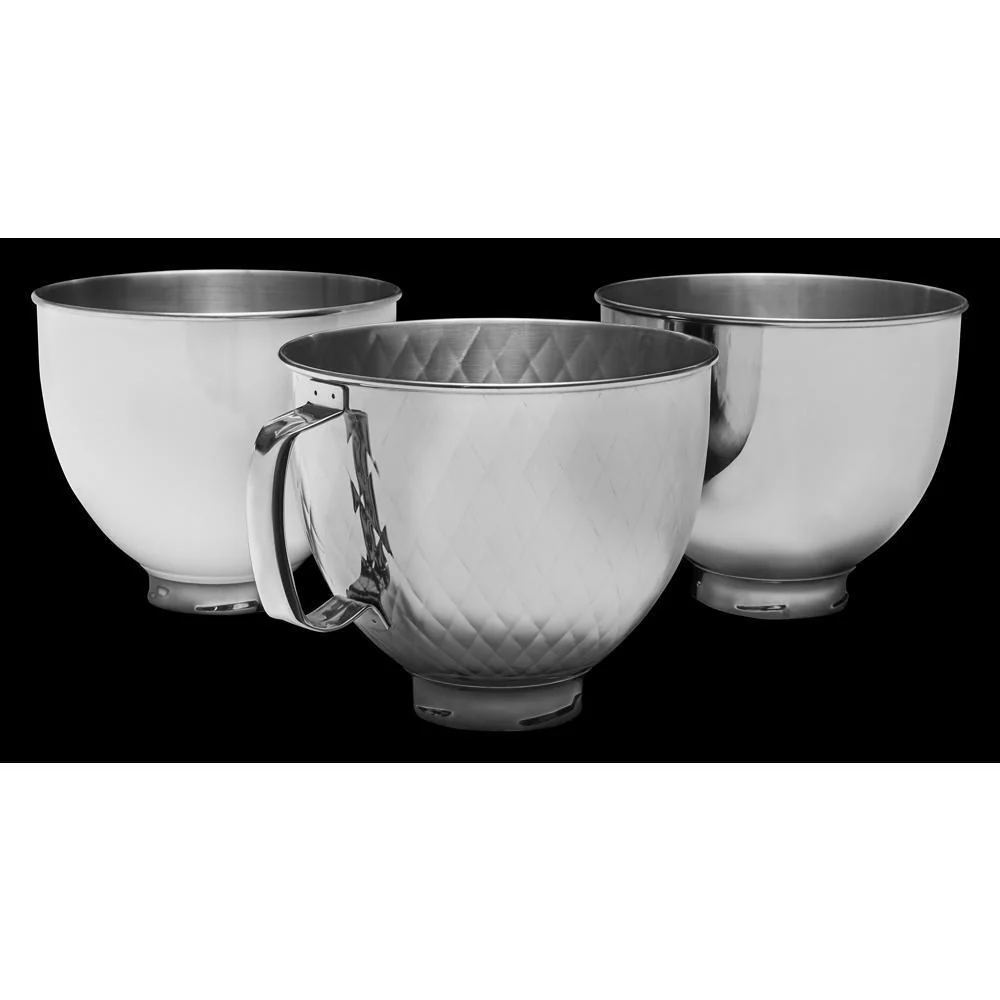 Kitchenaid K5THSBP 5-Qt. Tilt-Head Polished Stainless Steel Bowl with Comfortable Handle - Image 5