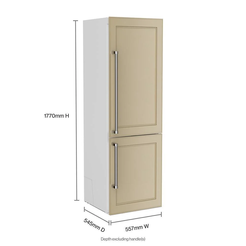 Kitchenaid KBBX102MPA 8.84 Cu. Ft. 22" Built-In Panel-Ready Bottom Mount Refrigerator - Image 2
