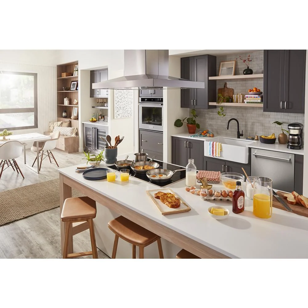 Kitchenaid KBFN502ESS 24.2 Cu. Ft. 42" Width Built-In Stainless French Door Refrigerator with Platinum Interior Design - Image 27