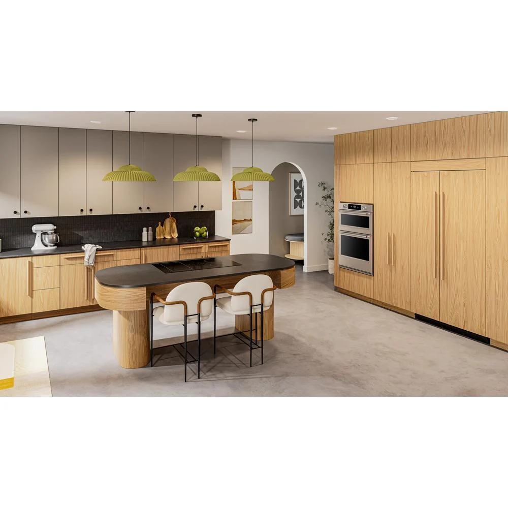 Kitchenaid KBSN742TPA 25.5 Cu. Ft. 42" Built-In Panel-Ready Side-by-Side Refrigerator with Platinum Interior - Image 3