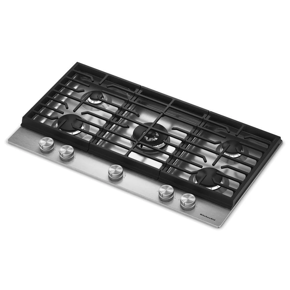 KCGK536SSS KitchenAid® 36 in. Gas Cooktop with 5 Burners and Integrated Wok Grate - Image 14