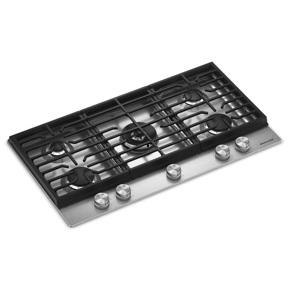KCGK536SSS KitchenAid® 36 in. Gas Cooktop with 5 Burners and Integrated Wok Grate - Image 20