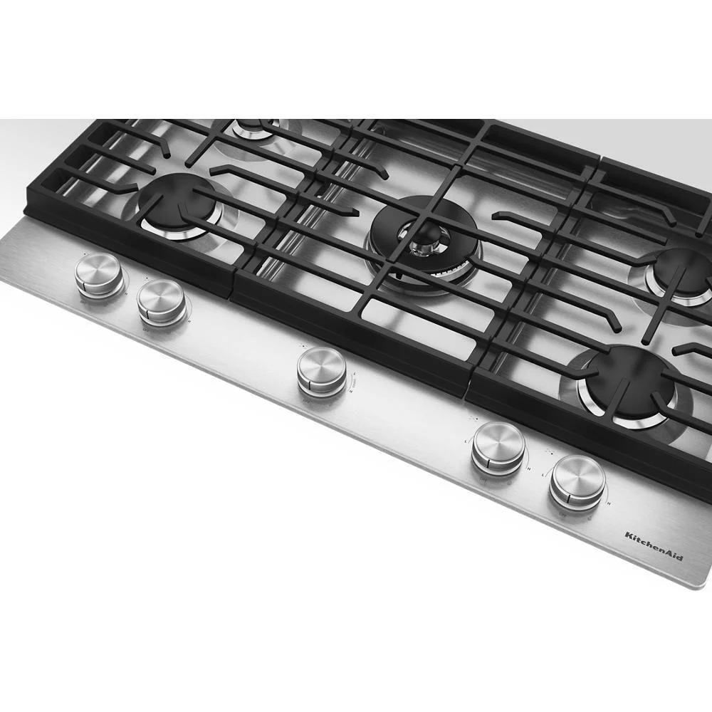 KCGK536SSS KitchenAid® 36 in. Gas Cooktop with 5 Burners and Integrated Wok Grate - Image 21