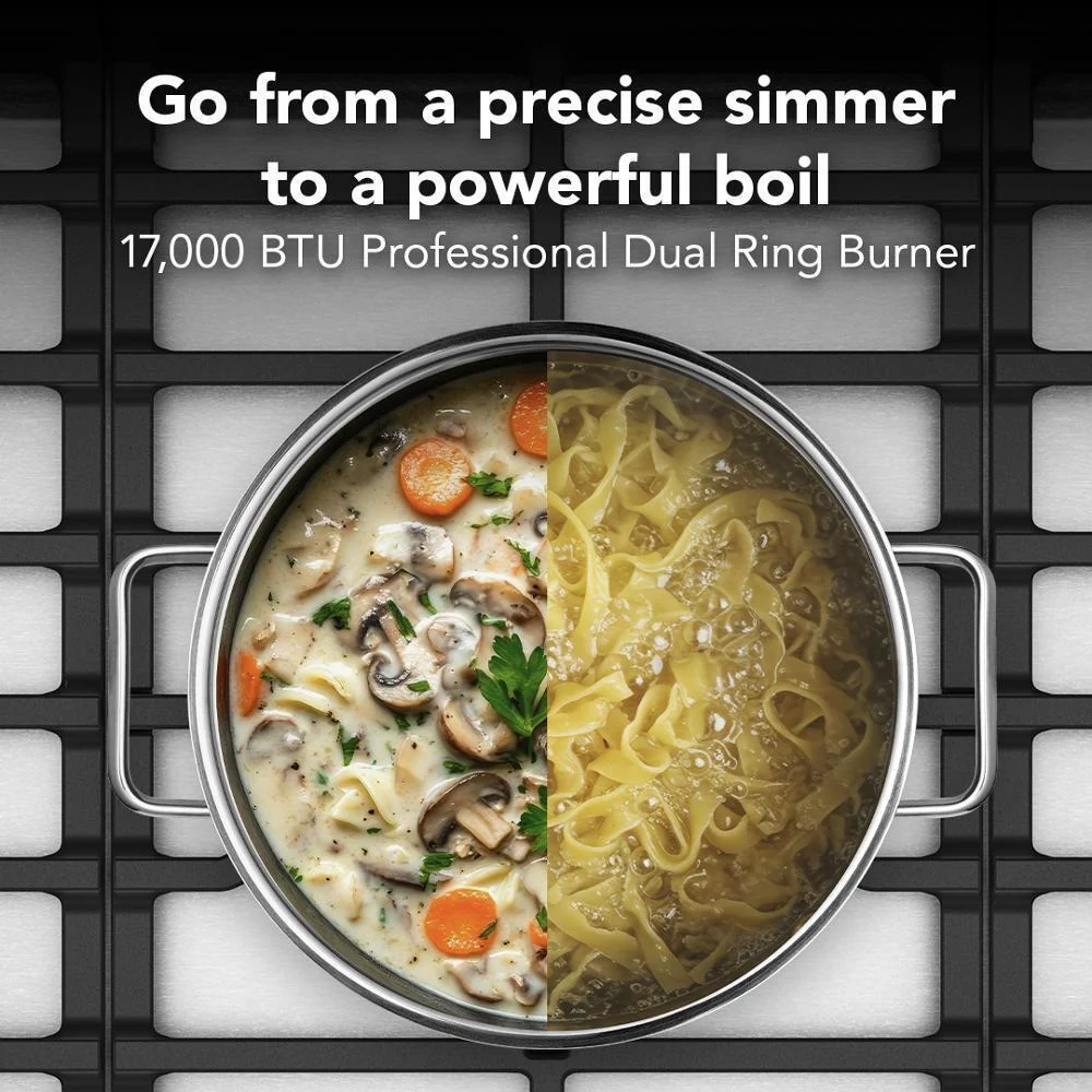 KCGK730SJP KitchenAid® 30 in. Gas Cooktop with 5 Burners and Integrated Wok Grate - Image 8