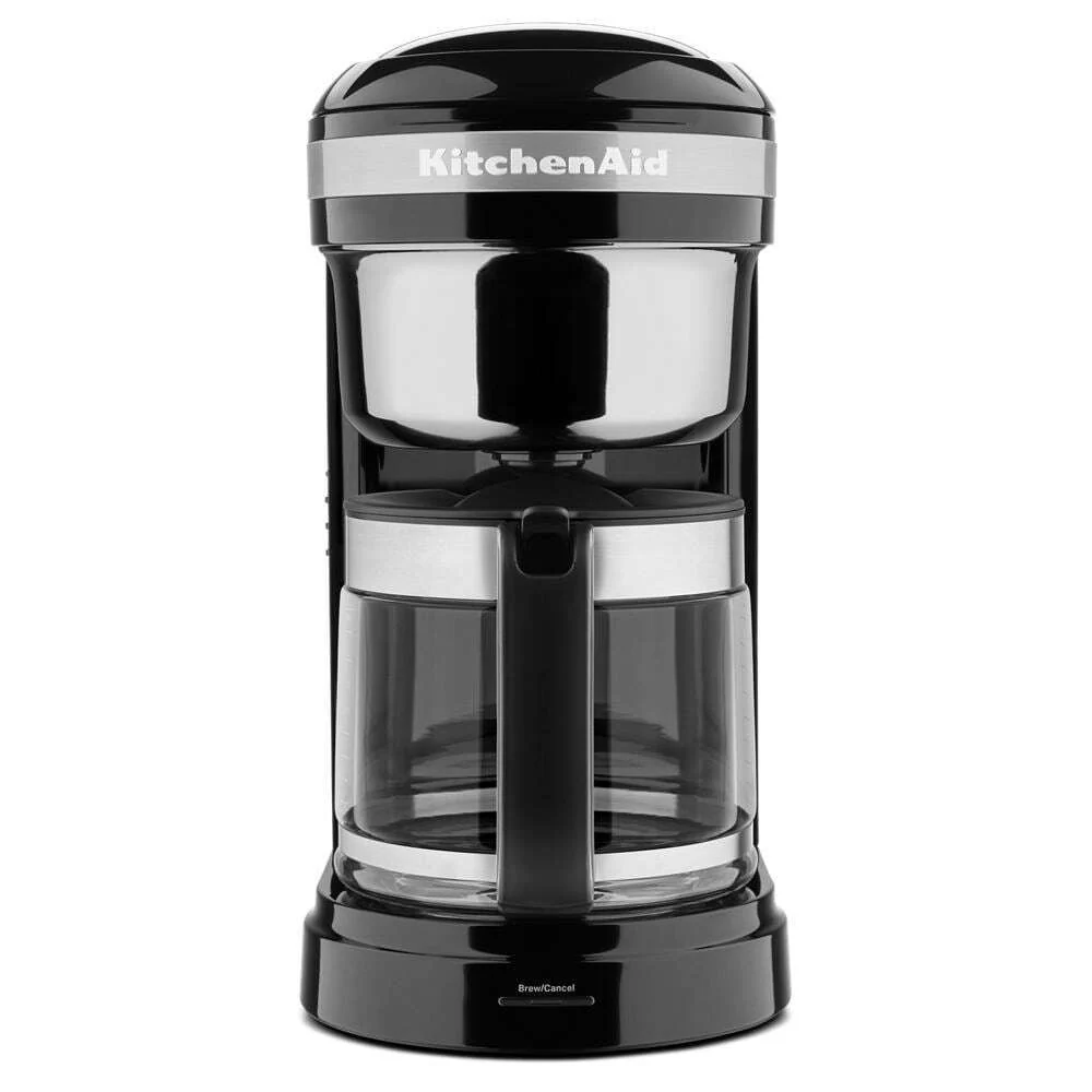 Kitchenaid KCM1209OB 12 Cup Drip Coffee Maker with Spiral Showerhead and Programmable Warming Plate - Image 5