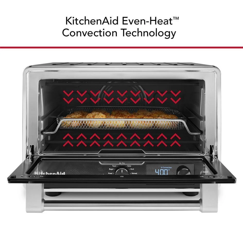 Kitchenaid KCO124BM Digital Countertop Oven with Air Fry - Image 8