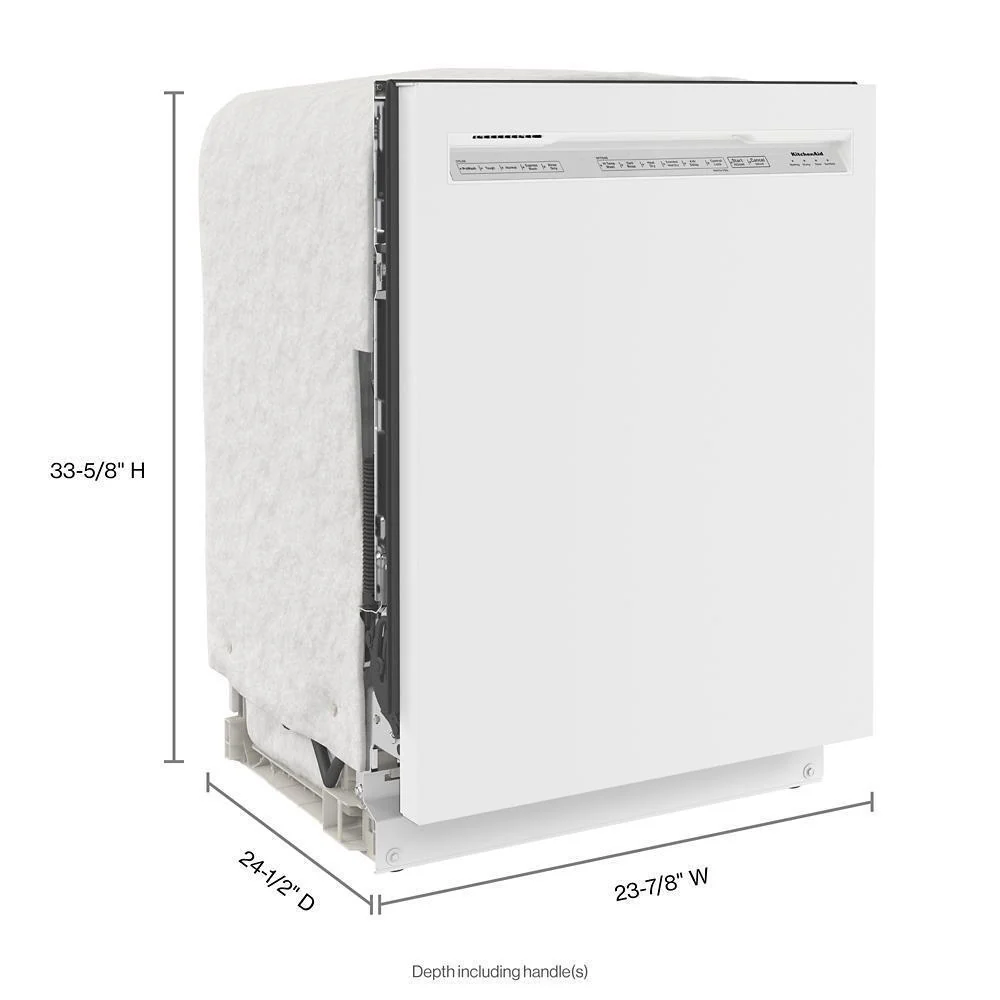 Kitchenaid KDFE204KWH Third Level Utensil Rack Dishwasher with 30+ Total Wash Jets, 39 dBA - Image 9