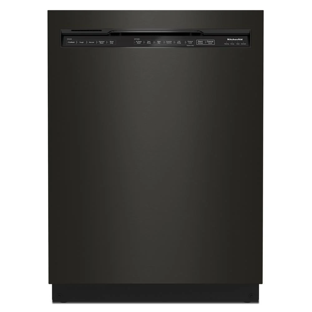 Kitchenaid KDFM404KBS 360(degree) Max Jets™ Third Rack Dishwasher with 50+ Total Wash Jets, 44 dBA