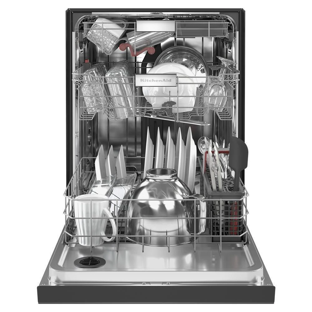Kitchenaid KDFM404KBS 360(degree) Max Jets™ Third Rack Dishwasher with 50+ Total Wash Jets, 44 dBA - Image 18