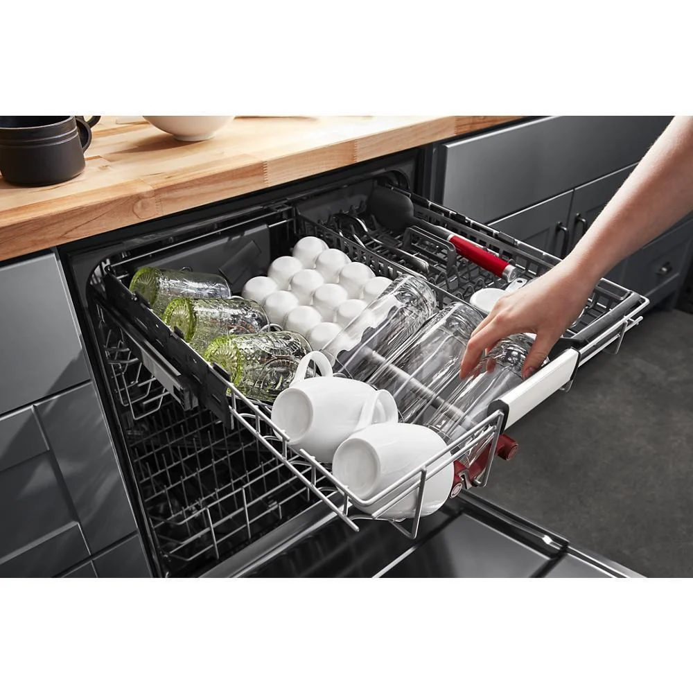 Kitchenaid KDFM404KBS 360(degree) Max Jets™ Third Rack Dishwasher with 50+ Total Wash Jets, 44 dBA - Image 22