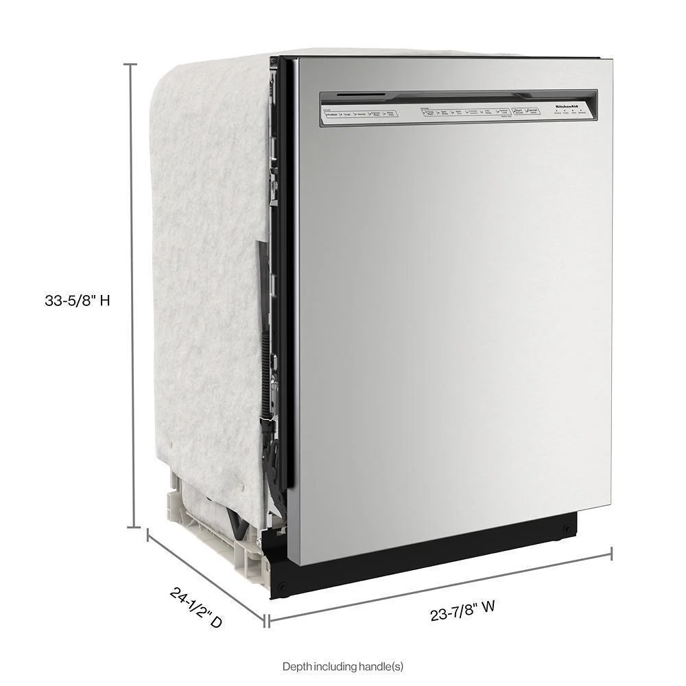 Kitchenaid KDFM404KPS 360(degree) Max Jets™ Third Rack Dishwasher with 50+ Total Wash Jets, 44 dBA - Image 9
