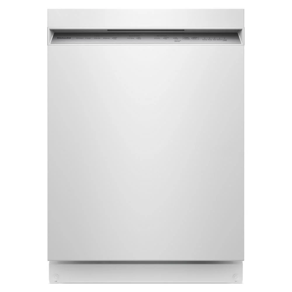 Kitchenaid KDFS224SWH Third Level Utensil Rack Dishwasher with 30+ Total Wash Jets 47 dBA