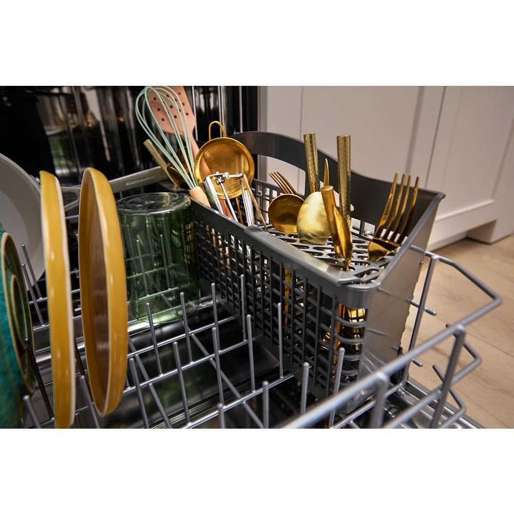 Kitchenaid KDFS224SWH Third Level Utensil Rack Dishwasher with 30+ Total Wash Jets 47 dBA - Image 4