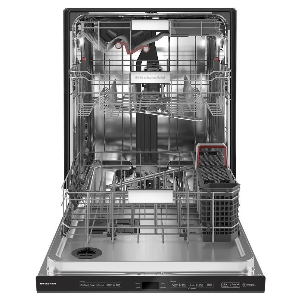 Kitchenaid KDPM804KBS 360(degree) Max Jets™ Third Rack Dishwasher with Stainless Steel Third Rack Wash Jets, 44 dBA - Image 10