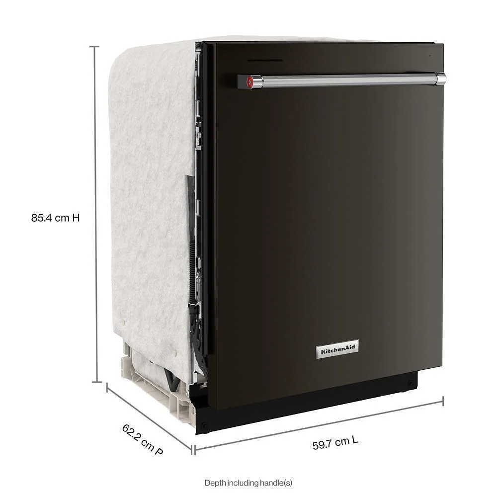 Kitchenaid KDTE304RBS Third Level Jet Rack Dishwasher with 40+ Total Wash Jets, 41 dBA - Image 6