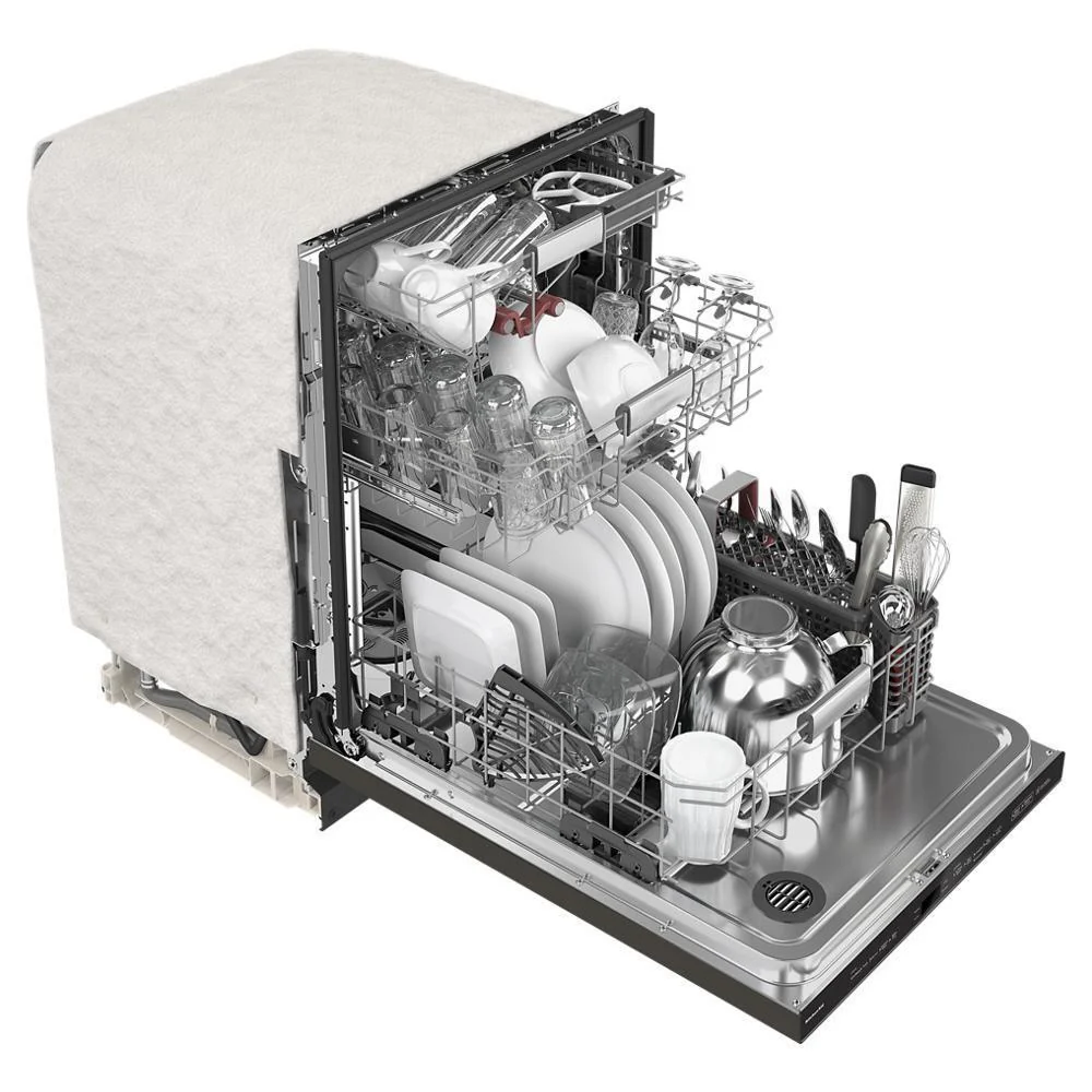 Kitchenaid KDTM804KBS 360(degree) Max Jets™ Third Rack Dishwasher with Stainless Steel Third Rack Wash Jets, 44 dBA - Image 18