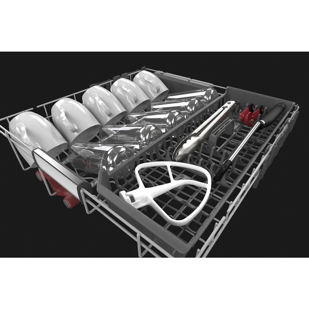 Kitchenaid KDTM804KPS 360(degree) Max Jets™ Third Rack Dishwasher with Stainless Steel Third Rack Wash Jets, 44 dBA - Image 4