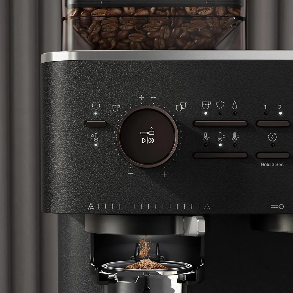 Kitchenaid KES6551BK Semi Automatic Espresso Machine with Burr Grinder - Image 16