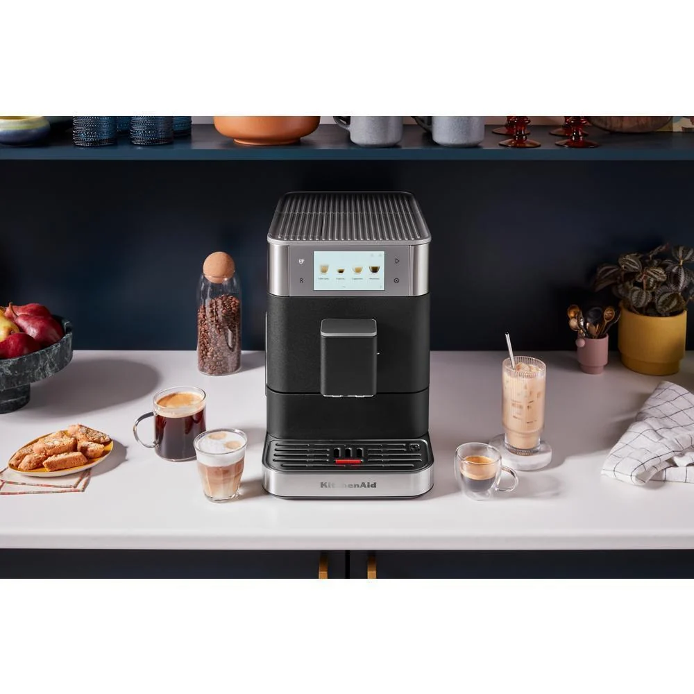Kitchenaid KES6551BK Semi Automatic Espresso Machine with Burr Grinder - Image 4